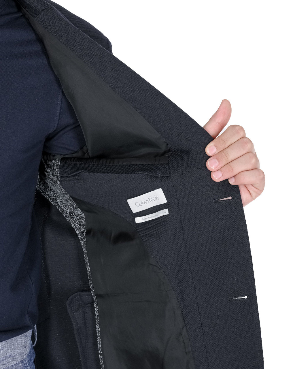 Calvin Klein Blazer da uomo blu K1IK101532478