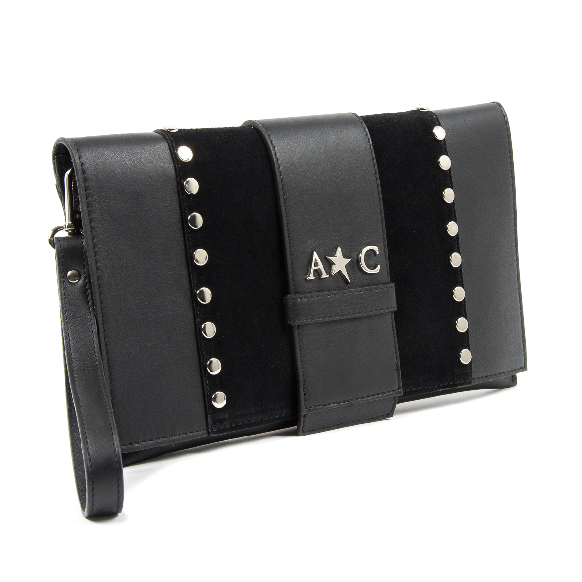 Borsa a mano da donna Andrew Charles nera CORY