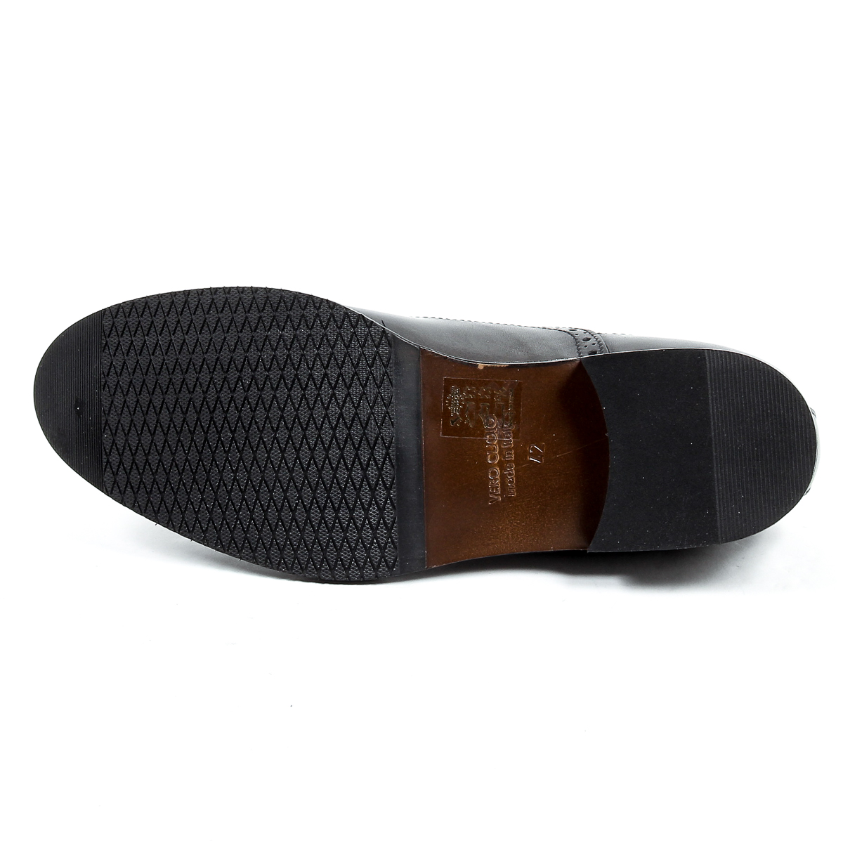 V 1969 Italia Scarpa Oxford Brogue da uomo
