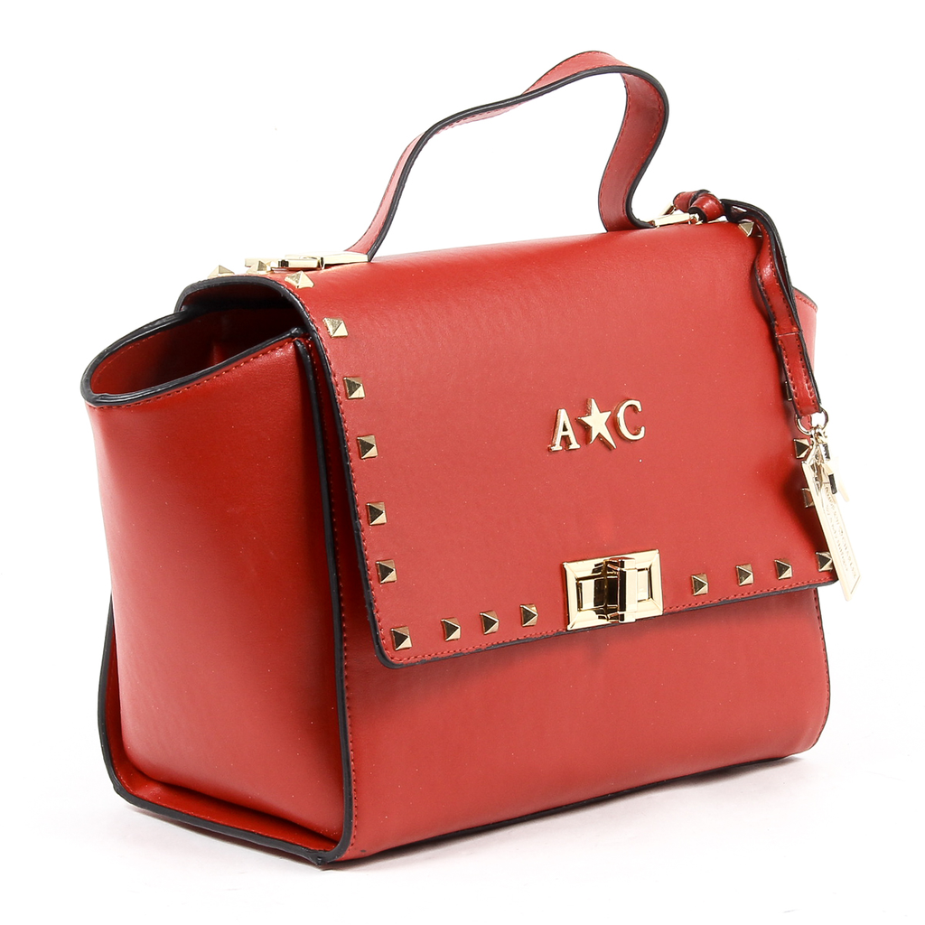 Borsa a mano da donna Andrew Charles rossa JAIME