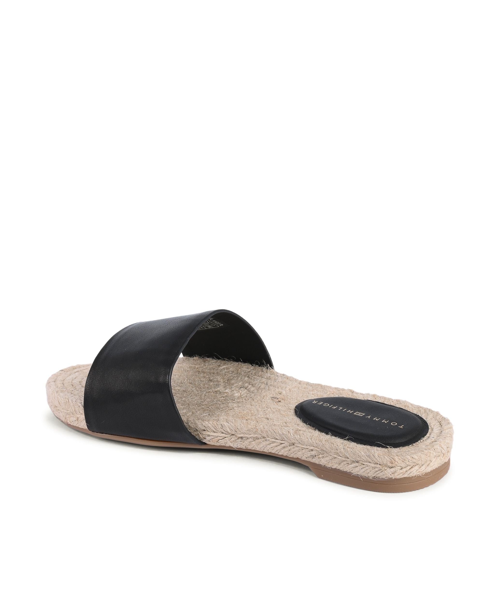Tommy Hilfiger Espadrillas da donna nere FW0FW07933BDS