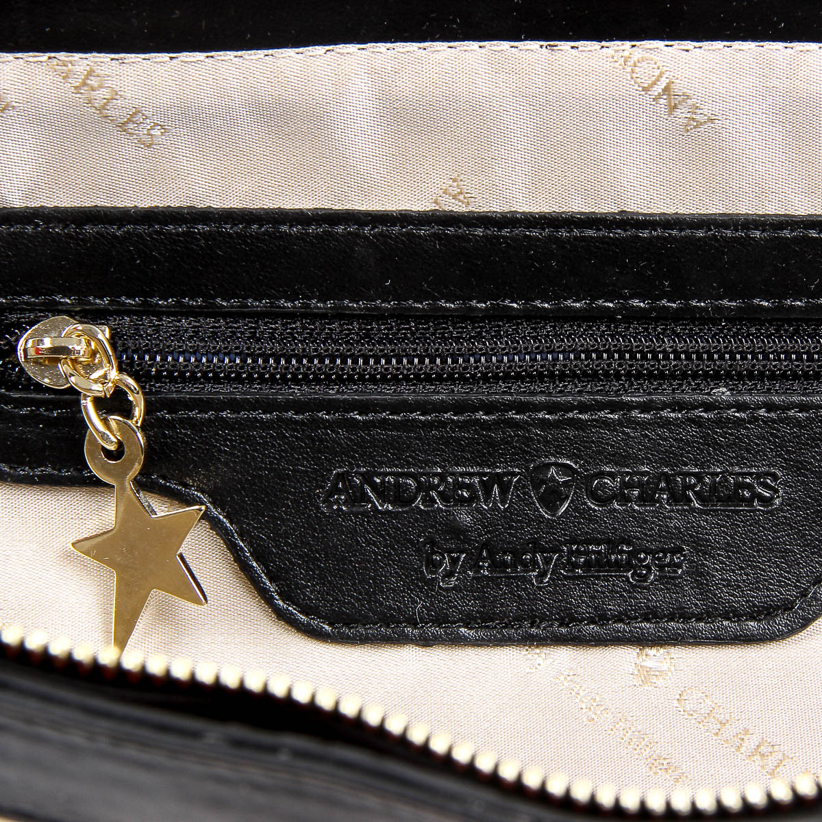 Borsa a mano da donna Andrew Charles Beige LILLI