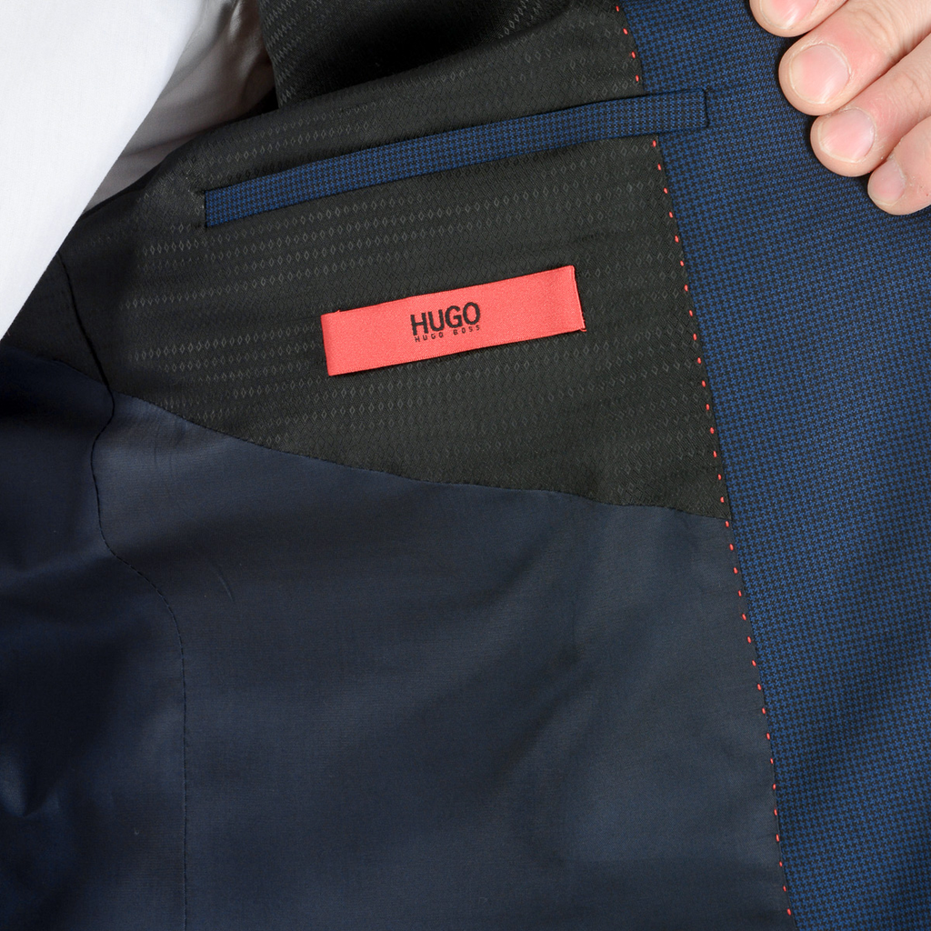 Abito da uomo Hugo Boss blu, GRANDE GENIO