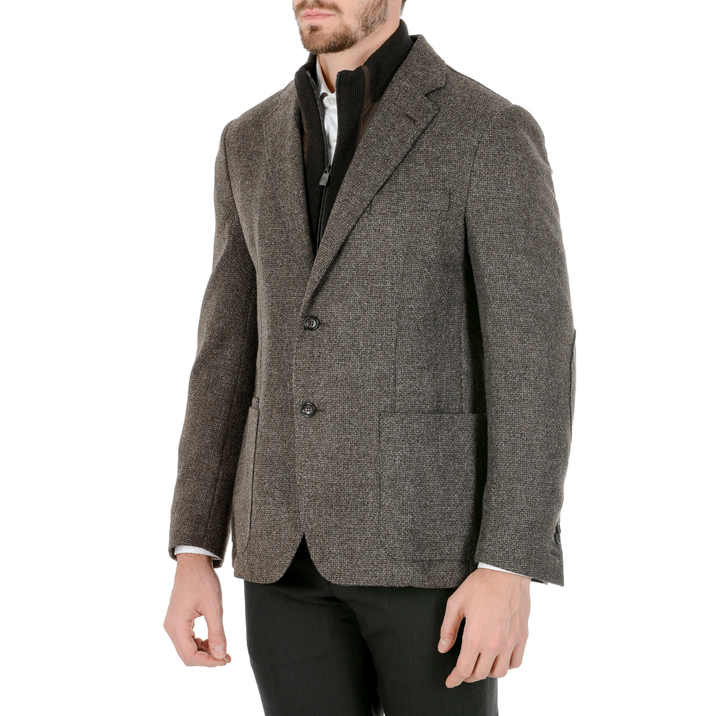 Corneliani Giacca Uomo Maniche Lunghe Grigio