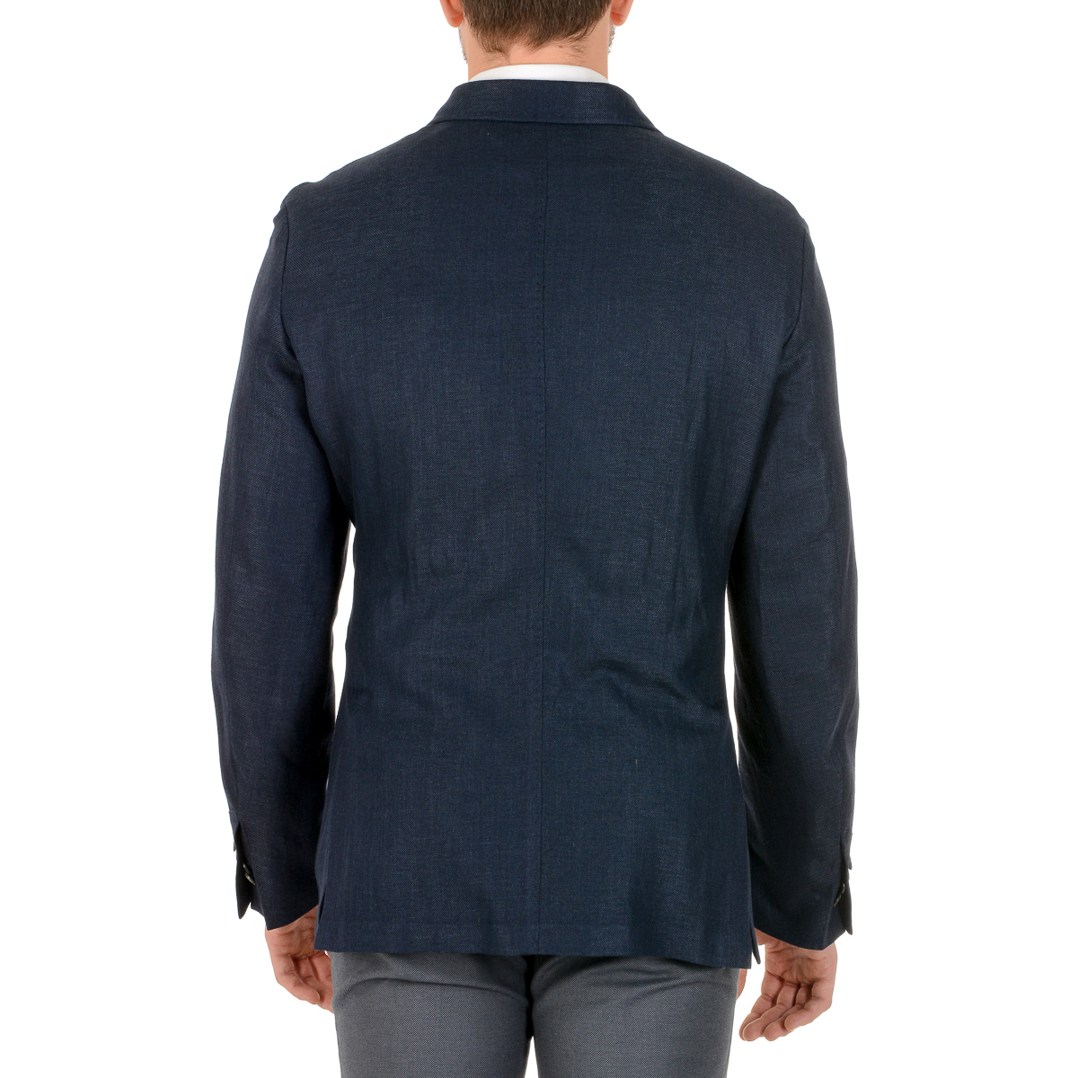 Corneliani Giacca Uomo Maniche Lunghe Blu Scuro
