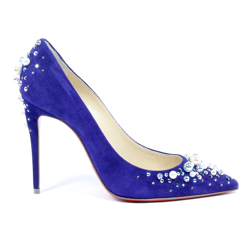 Décolleté da donna Christian Louboutin CANDIDATE 100 VEAU VELOURS