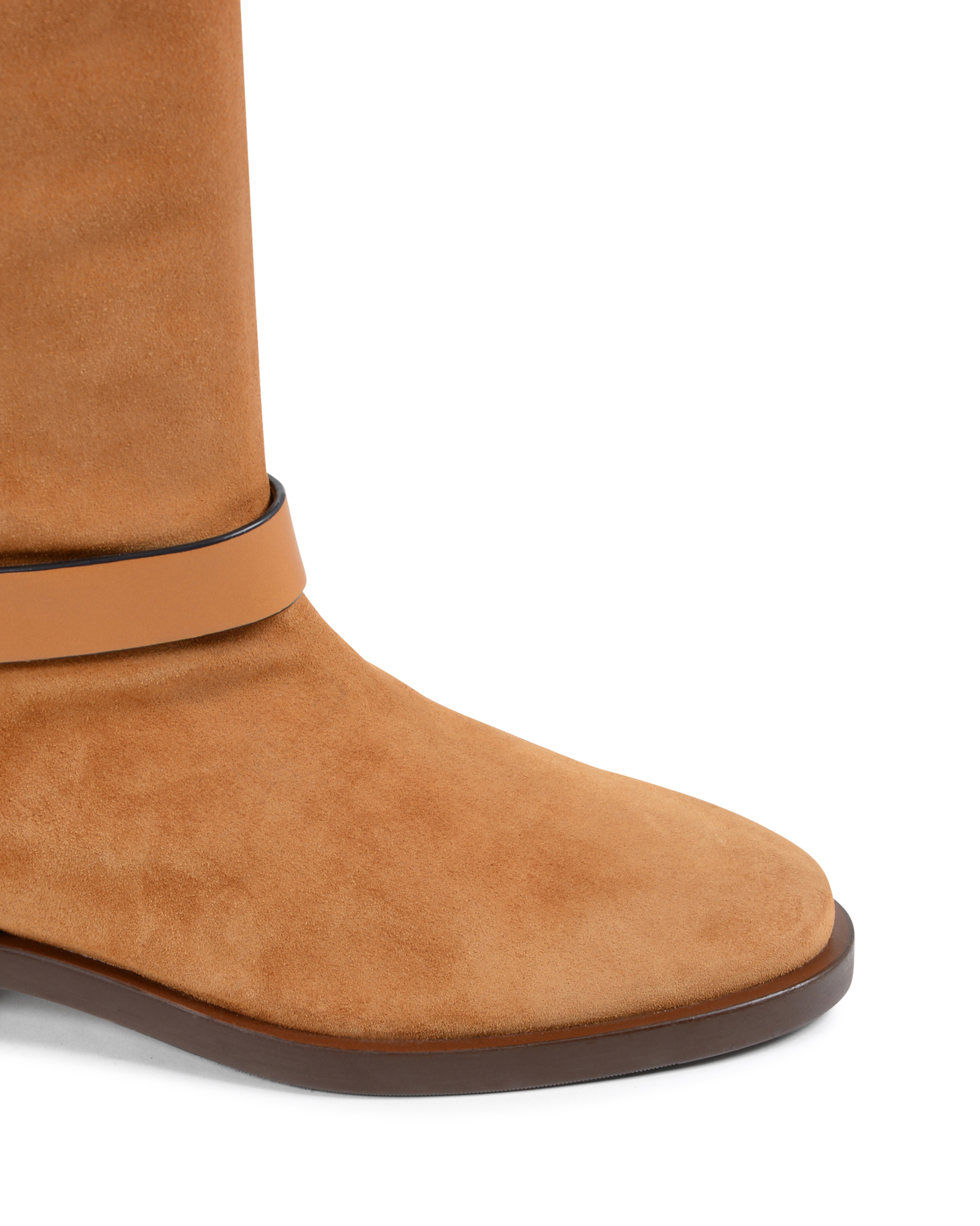 Stuart Weitzman Stivali corti da donna color cuoio CASEY