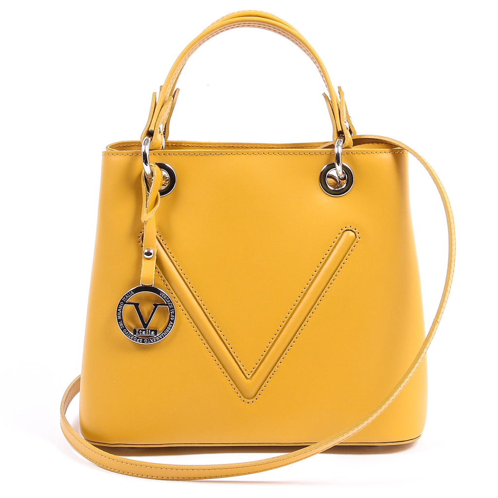 V 1969 Italia Borsa da donna V004-S RUGA SENAPE
