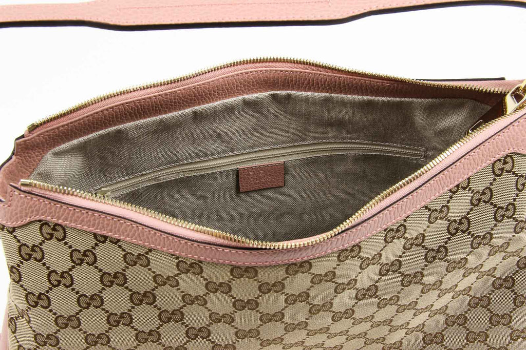 Borsa a mano Gucci Bree Original GG Hobo da donna
