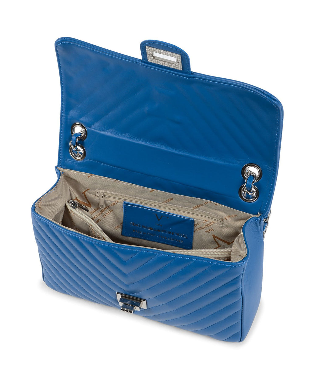 Borsa Donna V Italia Blu V0116 SAUVAGE BLUETTE