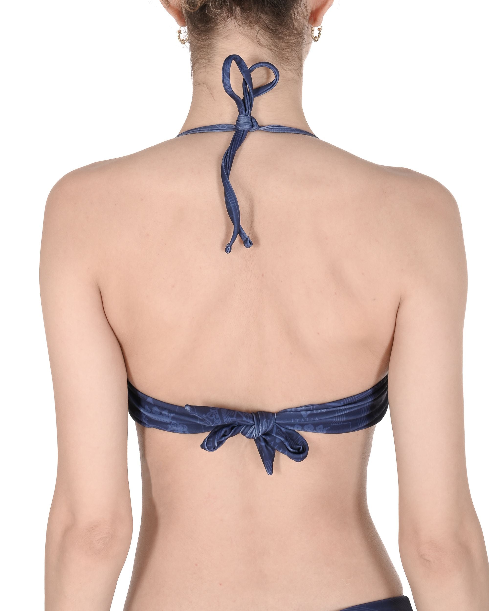 19V69 Italia Top da bagno da donna VSC1WTP11 NAVY