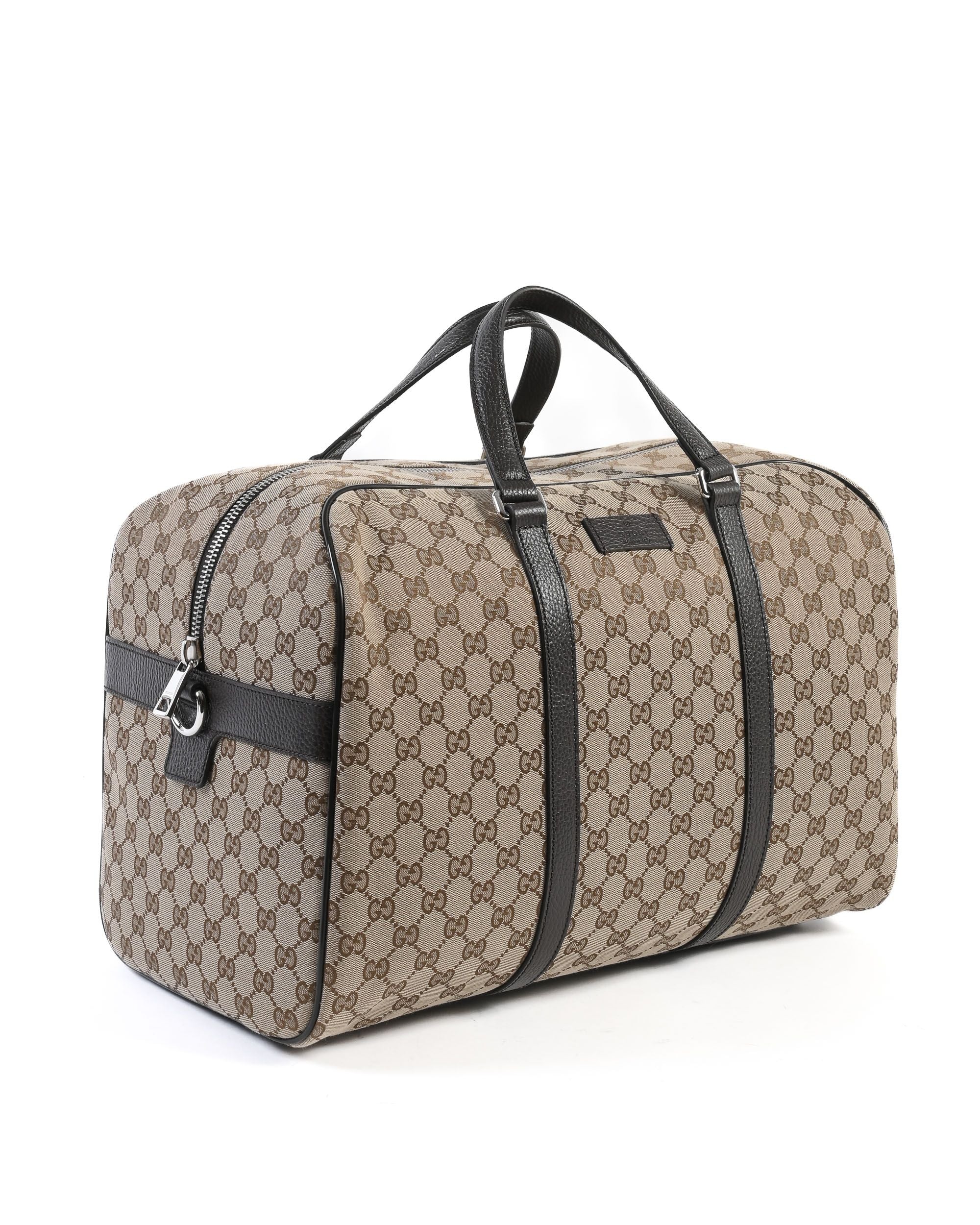 Borsa da viaggio Gucci GG originale in tela 449167 KY9KN 9886