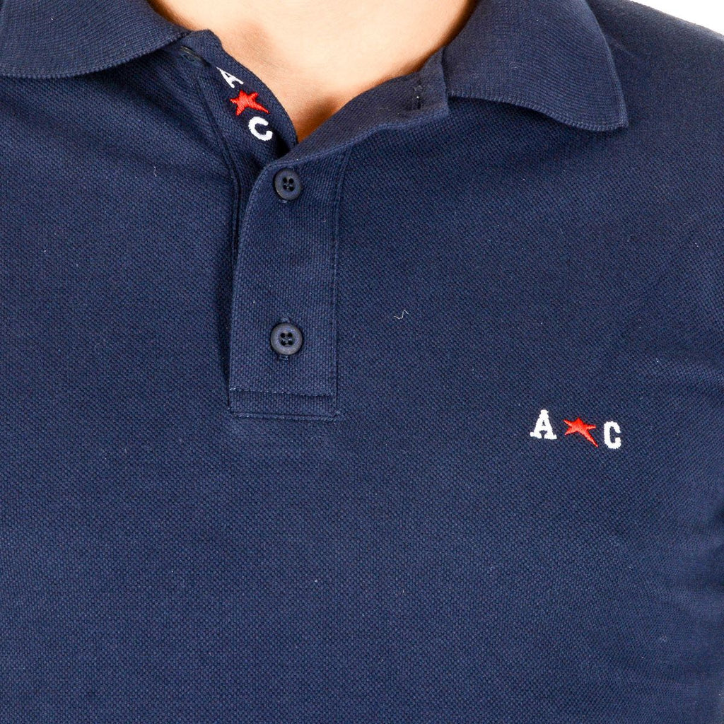 Polo da uomo Andrew Charles By Andy Hilfiger PT160 32001 ALABAMA NAVY