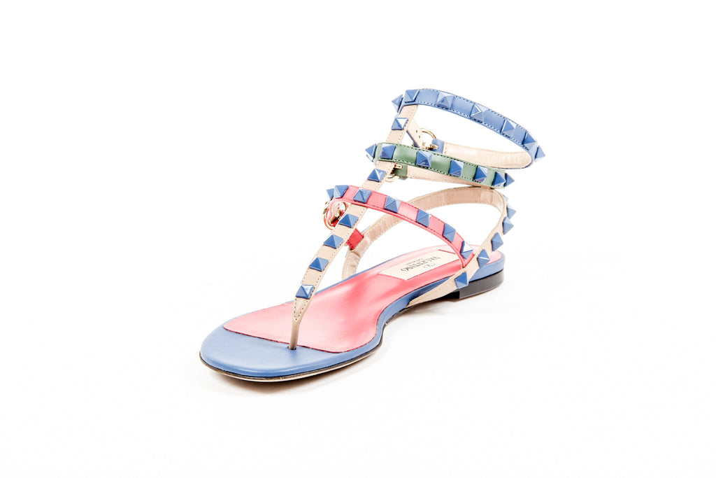 Sandalo piatto con cinturino alla caviglia da donna Valentino KW2S0812 VHE S64