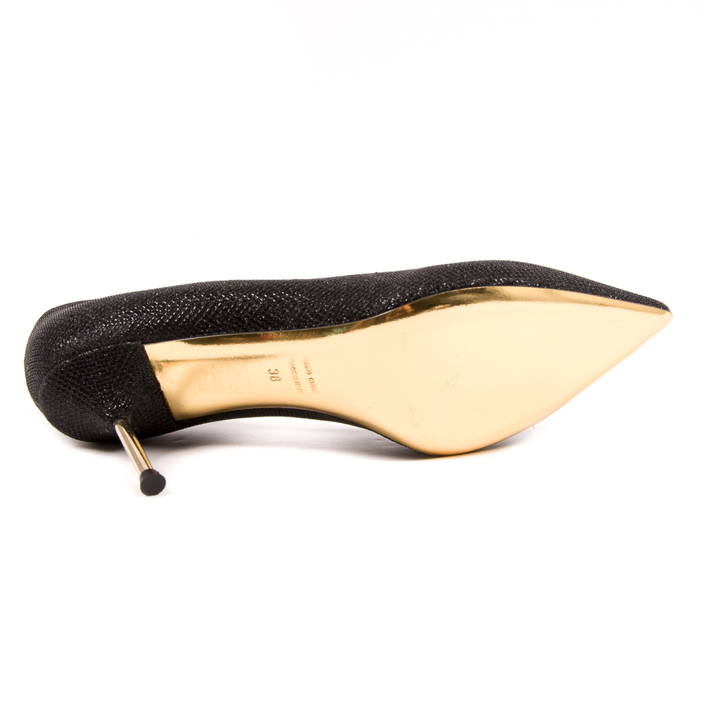 V 1969 Italia Donna Décolleté Nero CRICKET