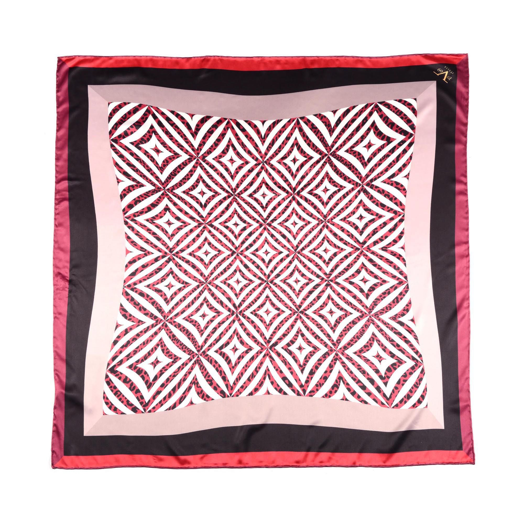 V 1969 Italia Foulard Donna Multicolore VIOLA