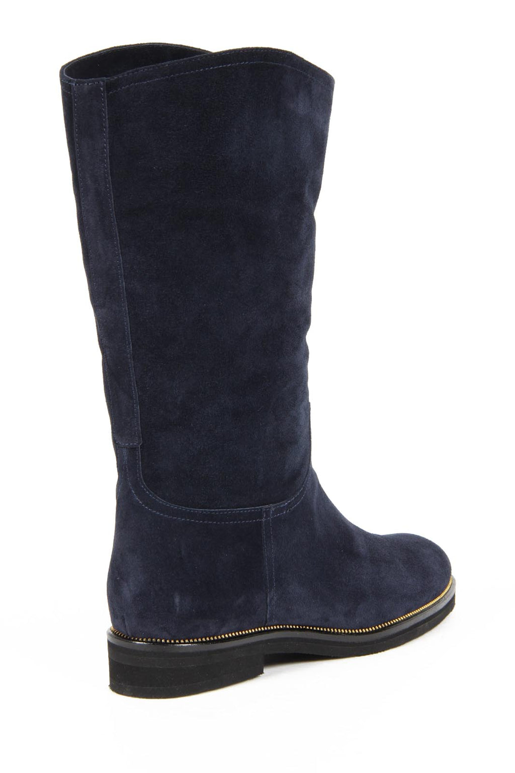 V 1969 Italia Stivali da donna B1490 VELOUR BLU