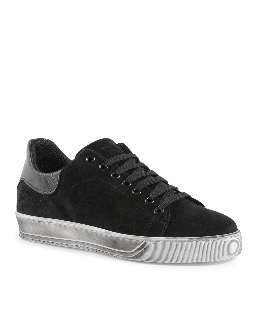 Sneaker Uomo 19V69 Italia Nera 2120 CAMOSCIO NERO