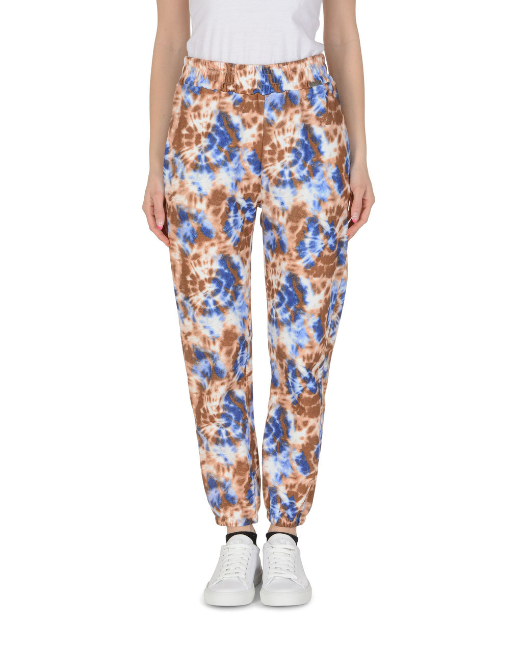 19V69 Italia Pantaloni da donna multicolore GALAXY PANT BLUE MULTI