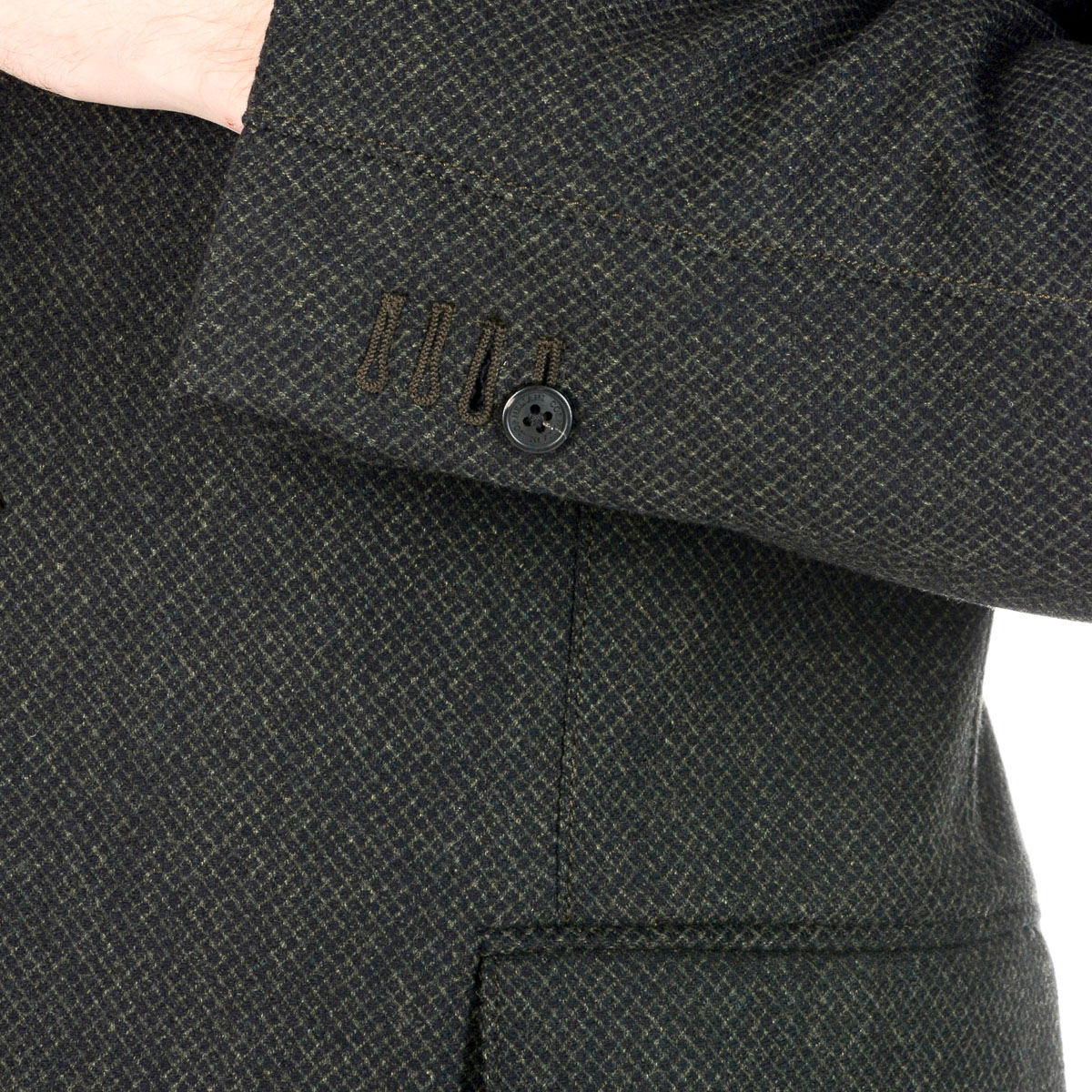 Corneliani Giacca Uomo Maniche Lunghe Grigio Scuro