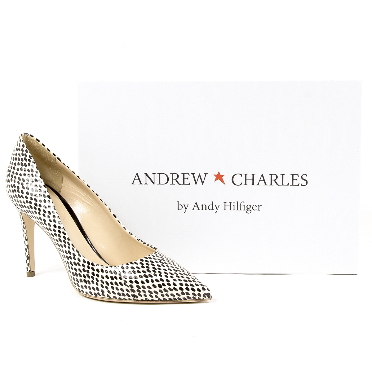 Andrew Charles Scarpe da donna con tacco multicolore MIA