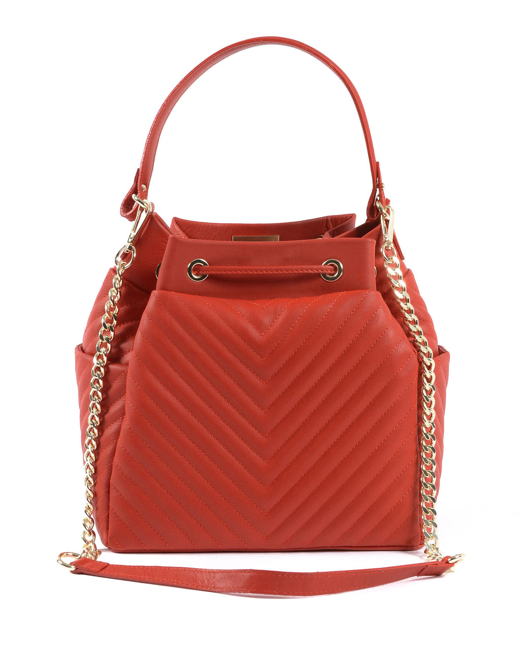 Borsa Donna V Italia Rossa BH10272 52 SAUVAGE ROSSO FUOCO