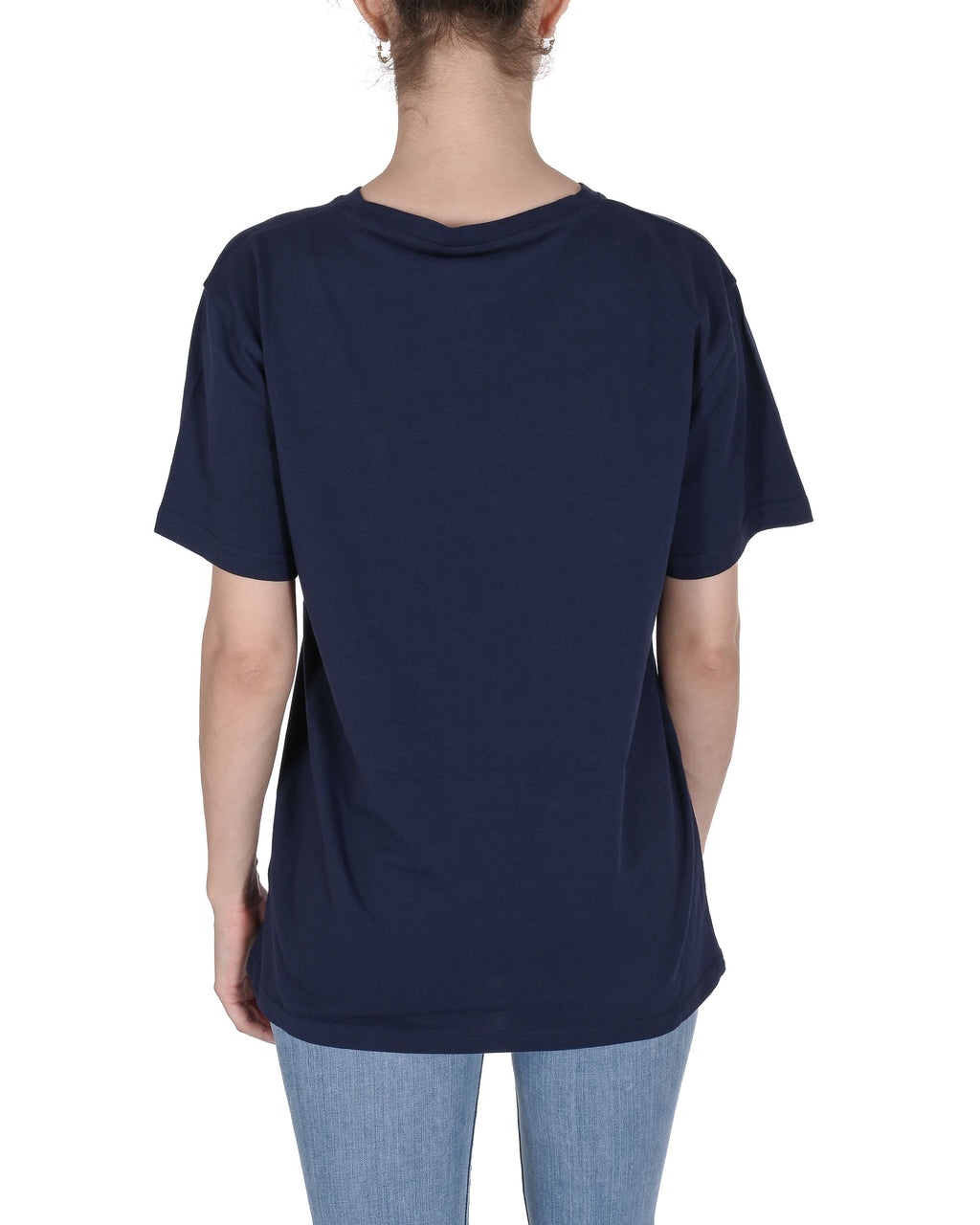 19V69 Italia T-shirt basic da donna VSC1WTS01 NAVY