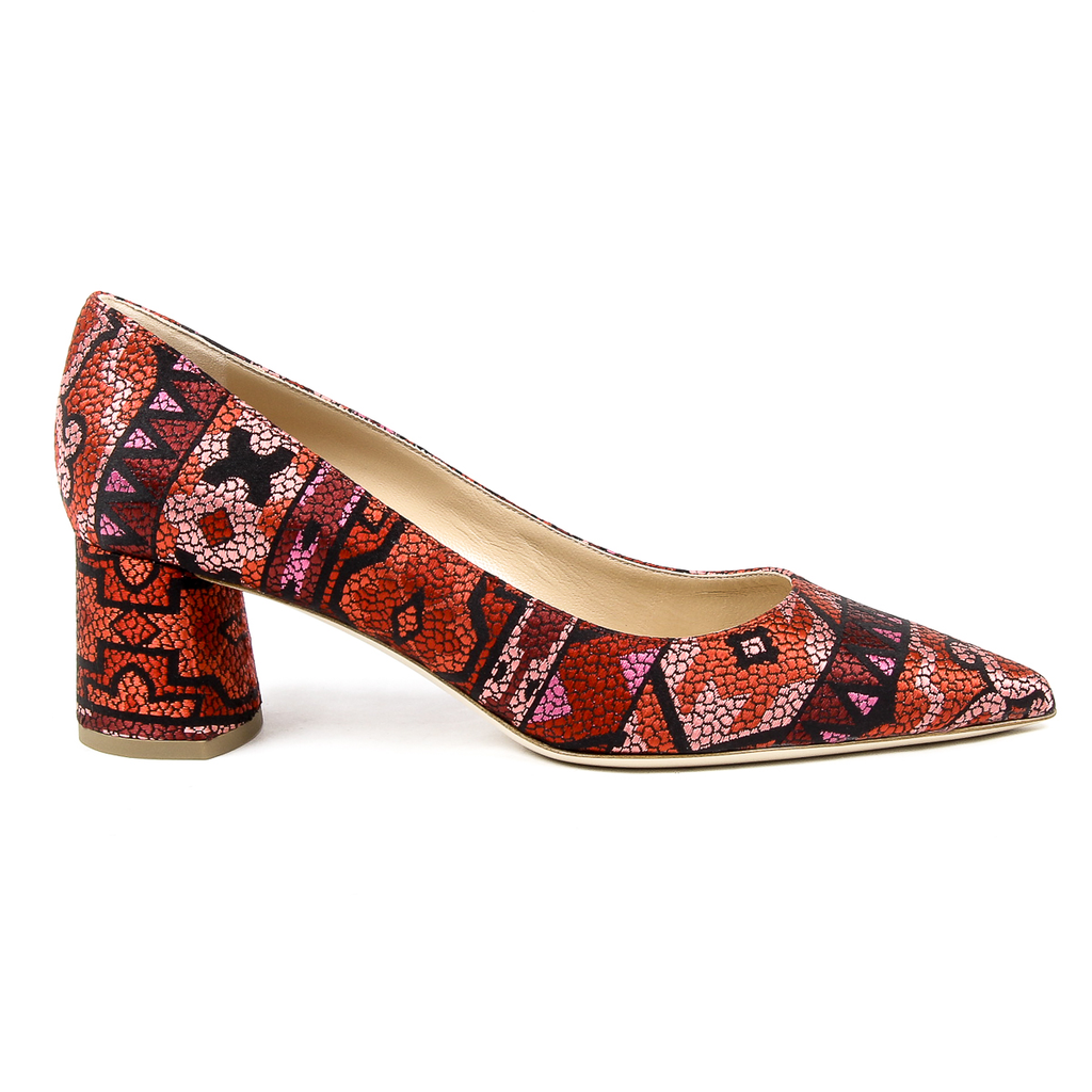 Andrew Charles Scarpe da donna con tacco multicolore in EVA