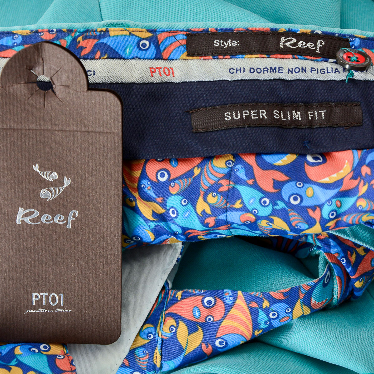 Pantaloni da uomo PT01 Azzurro REEF