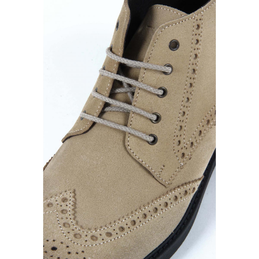 Stivaletto Uomo V 1969 Italia V2660 CAMOSCIO TORTORA