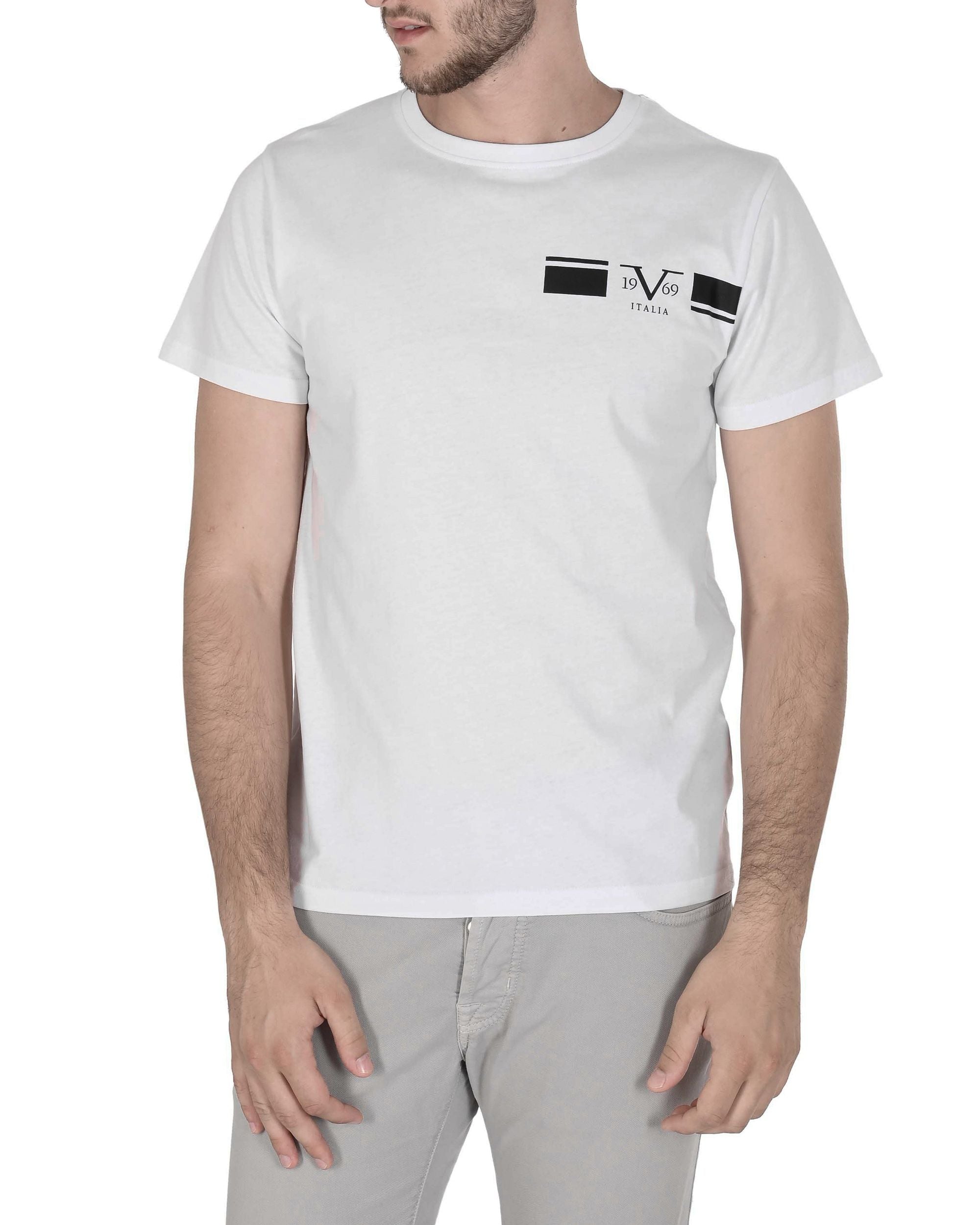 19V69 Italia T-Shirt Uomo VSC1MTS05 BIANCO