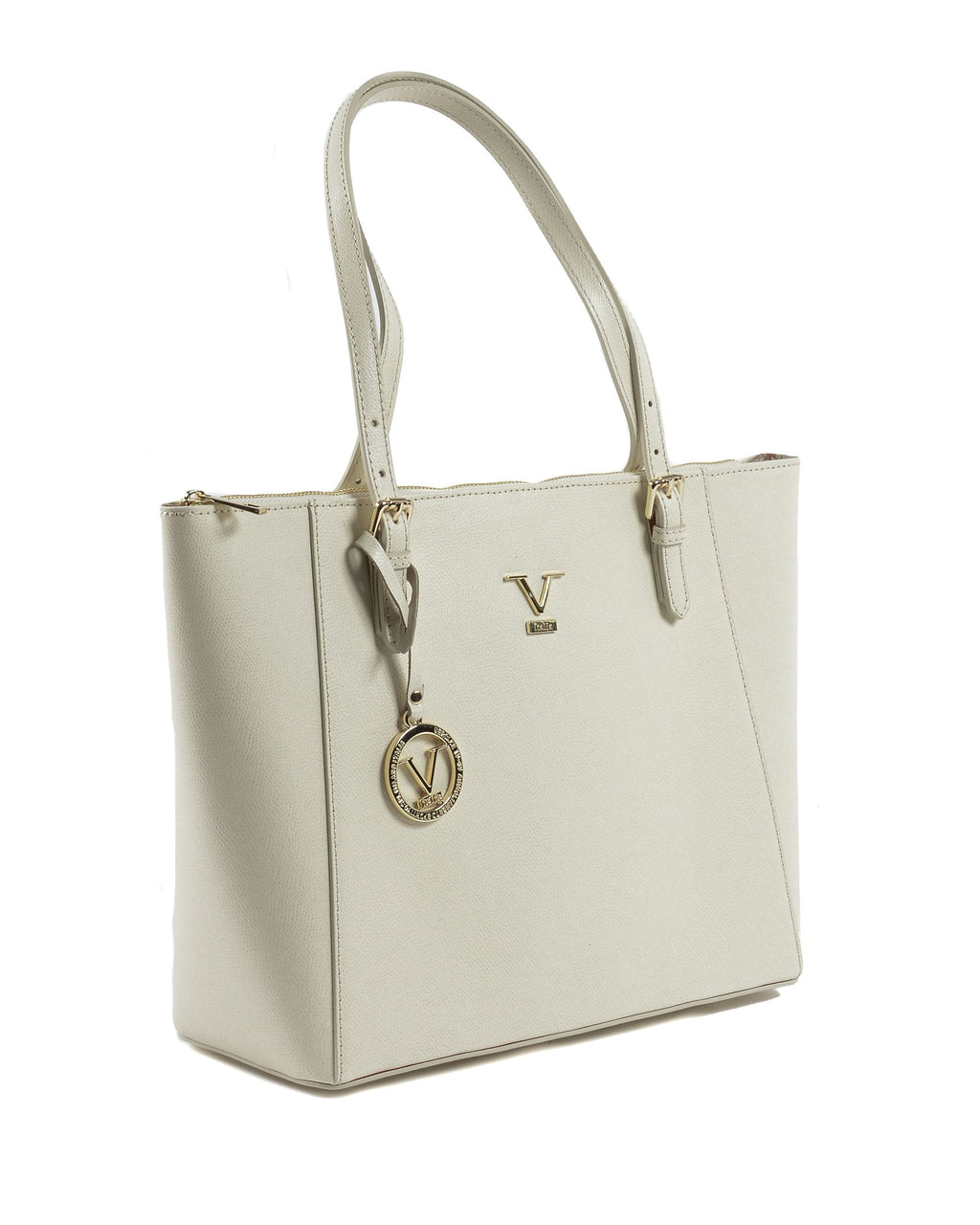 V Italia Borsa da donna V09-G PALMELLATO CREMA