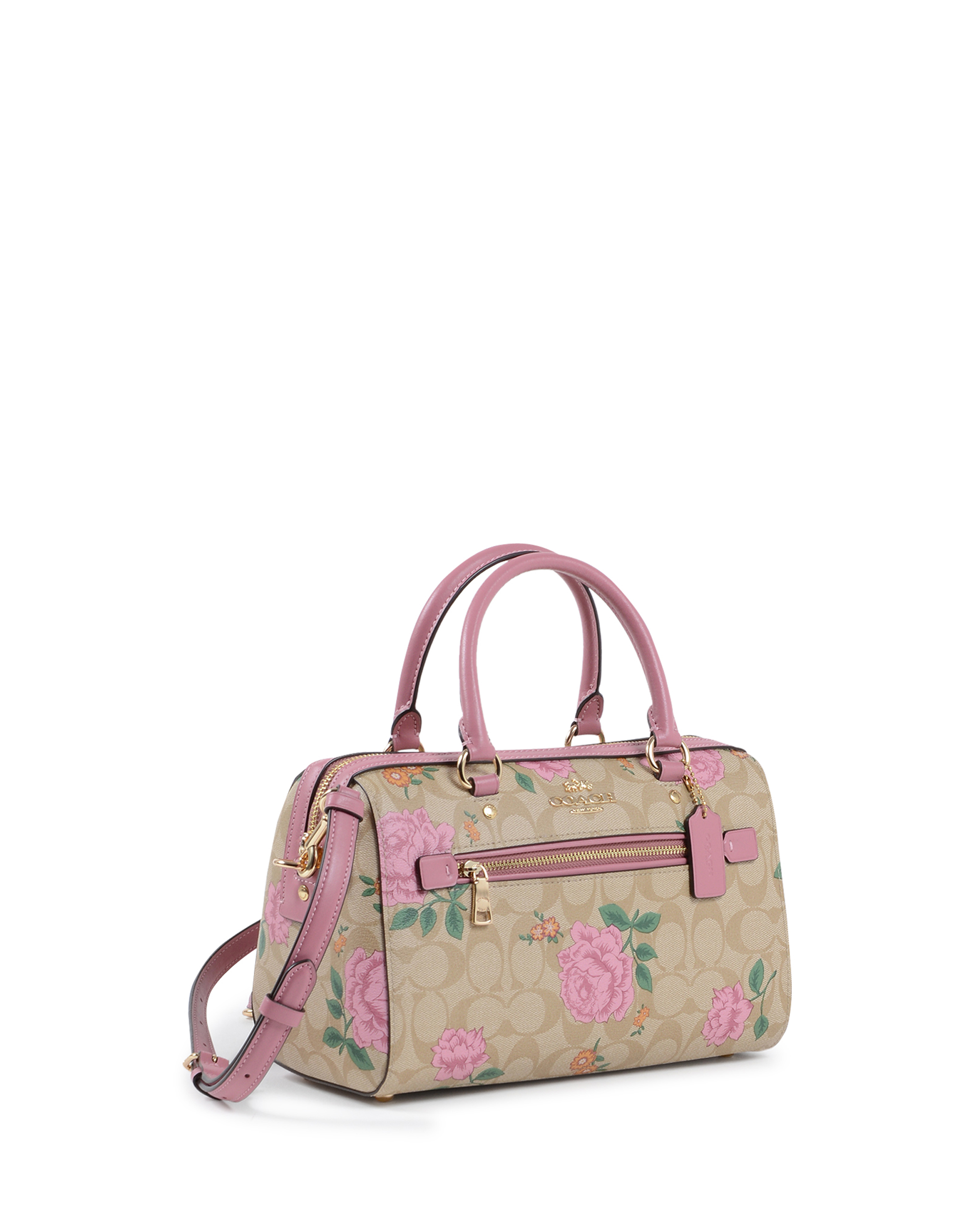 Borsa a mano da donna Coach Multicolore 2717 STAMPA ROSA