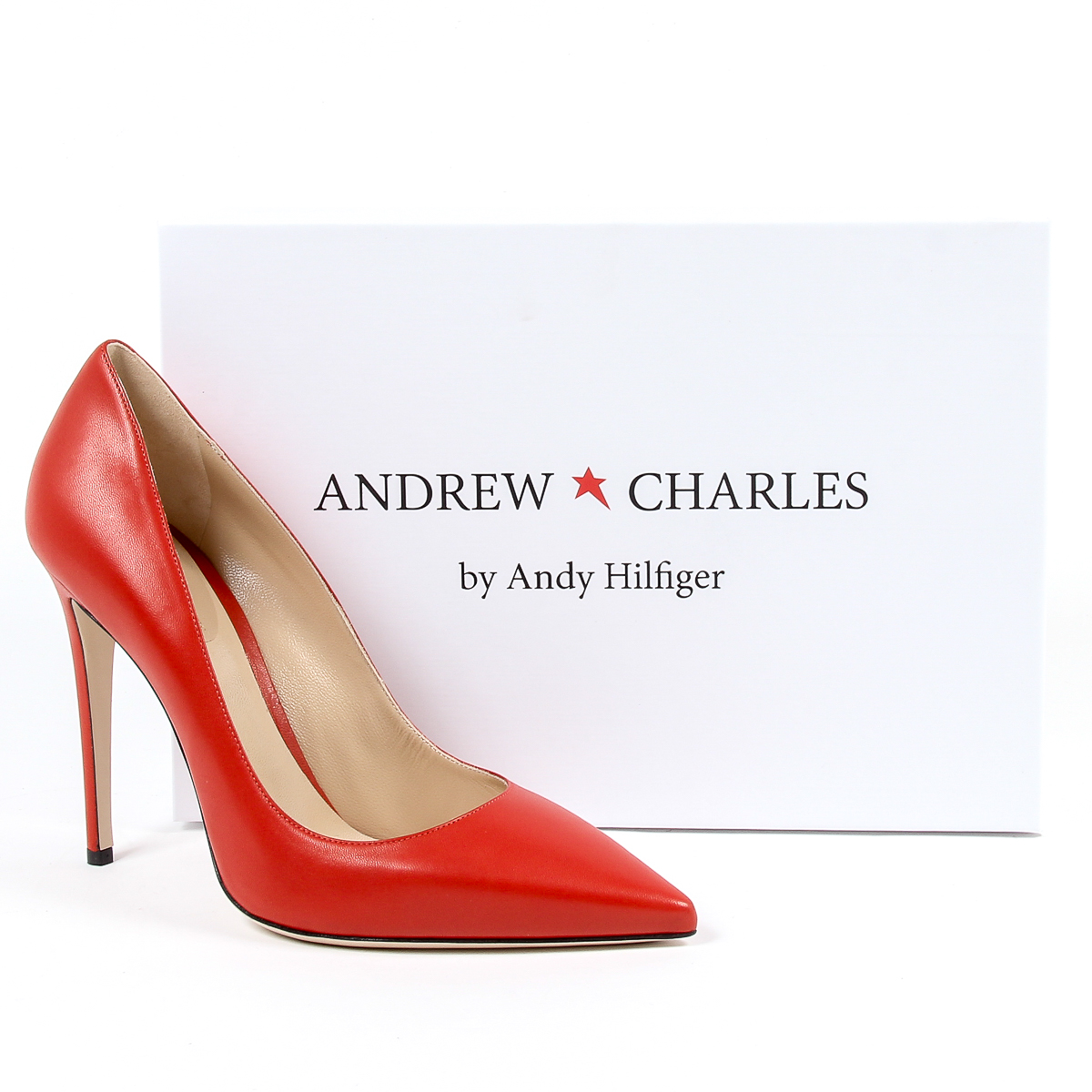 Andrew Charles By Andy Hilfiger Scarpe col tacco da donna rosse AUSTIN