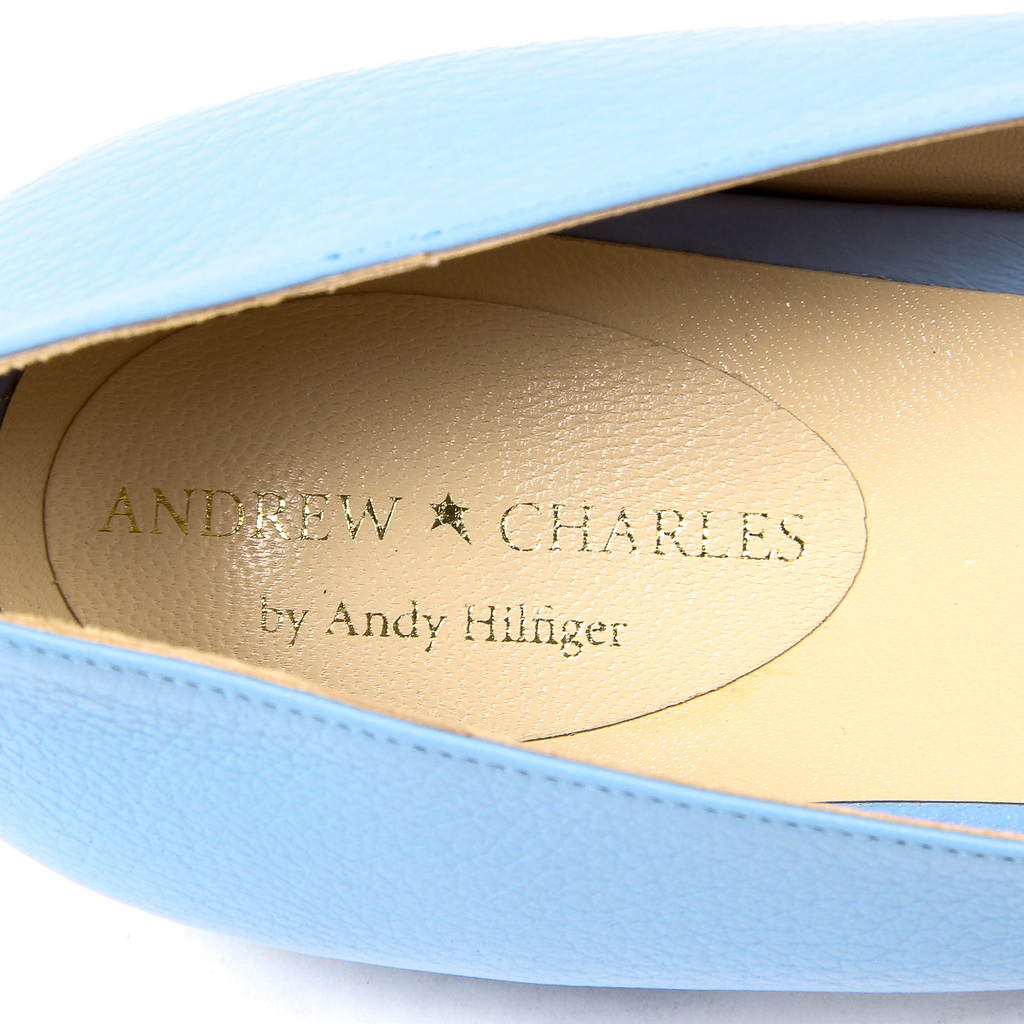 Andrew Charles Ballerina da donna blu chiaro SONIA