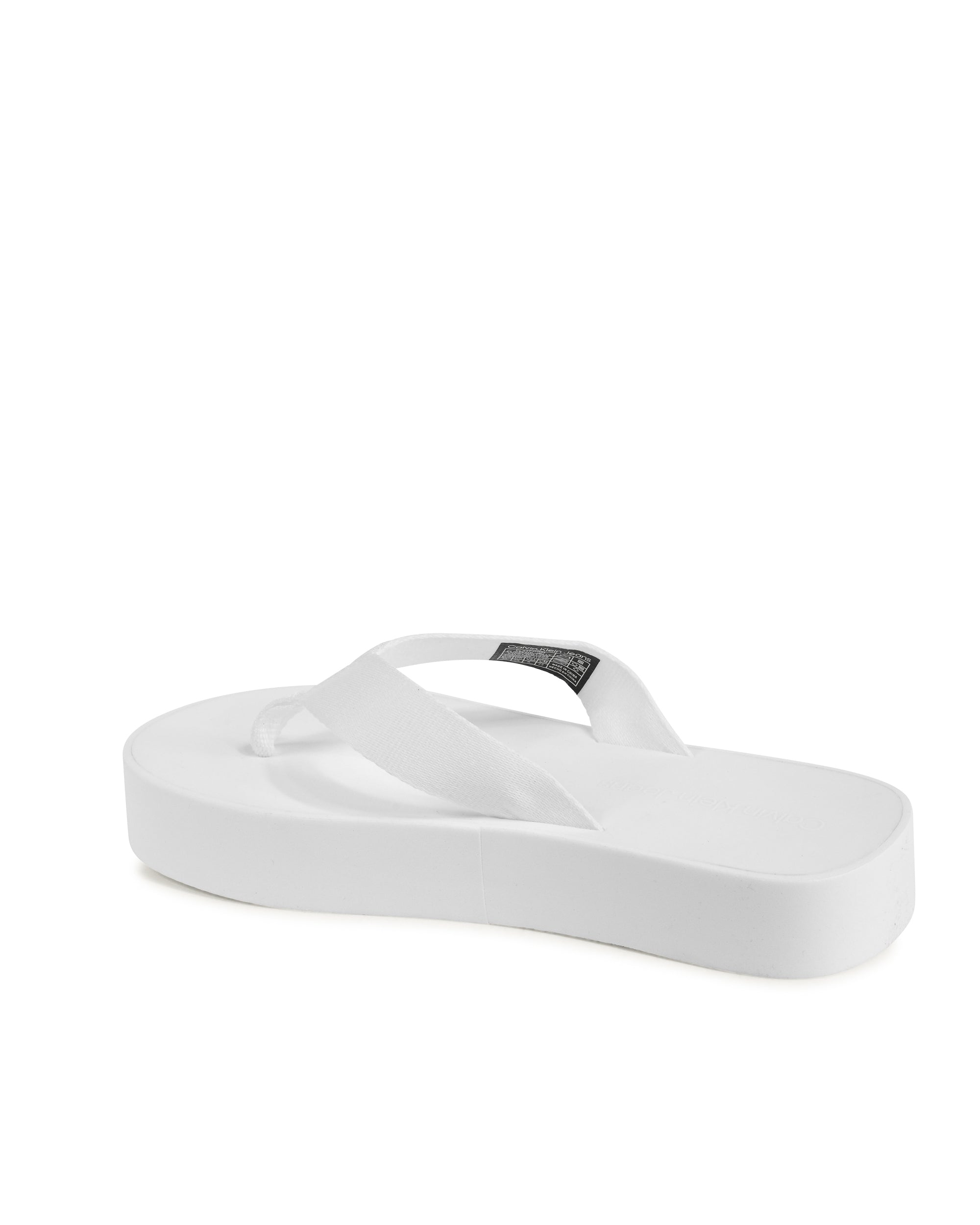 Calvin Klein Infradito da donna bianco YW0YW01398YBR
