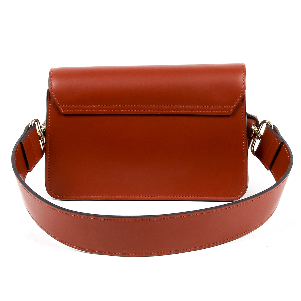 Borsa a mano da donna Andrew Charles rossa CAITLYN