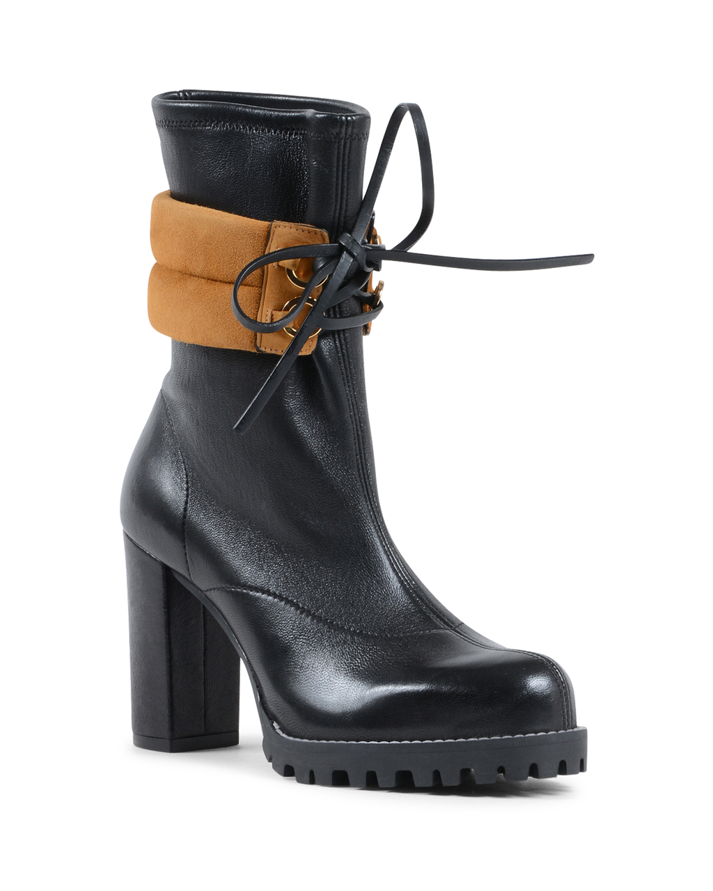 Stuart Weitzman Stivaletto corto da donna nero BRONWYN