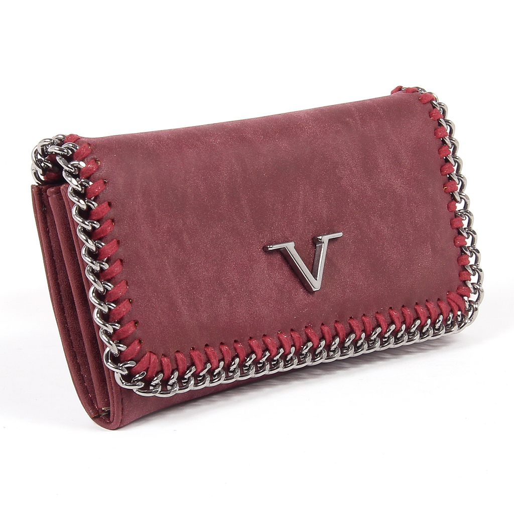 V 1969 Italia Borsa da donna rosso scuro VENUS