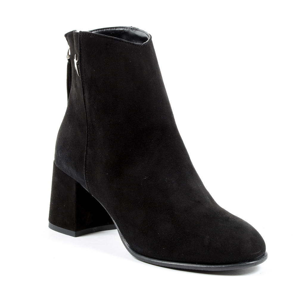 Stivaletti con tacco da donna Andrew Charles neri LINDA