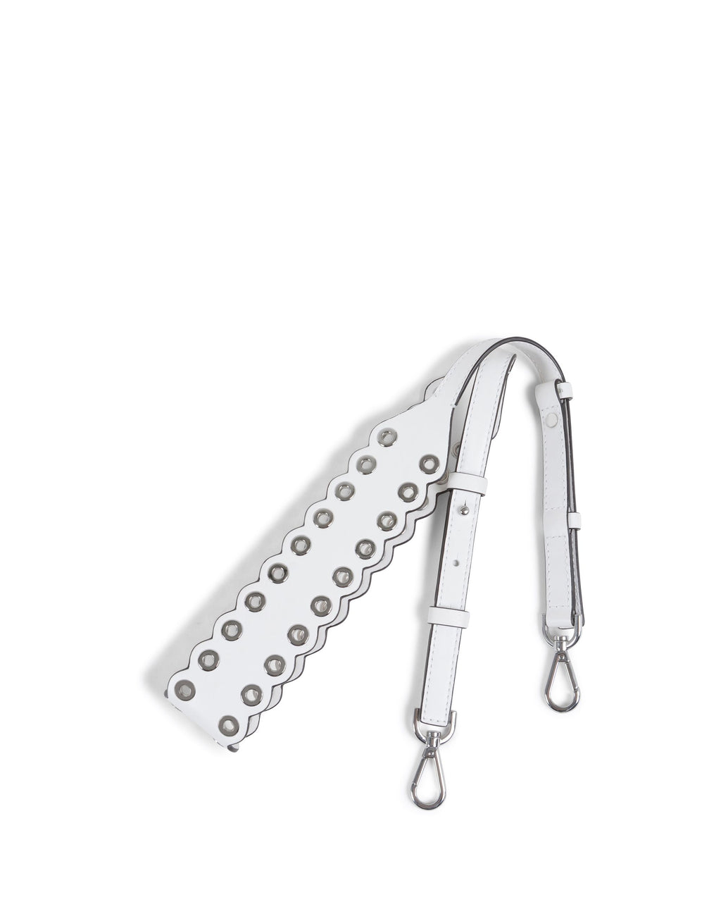 Borsa a tracolla da donna Michael Kors Guitar 30S8SG9N1I BIANCO OTTICO