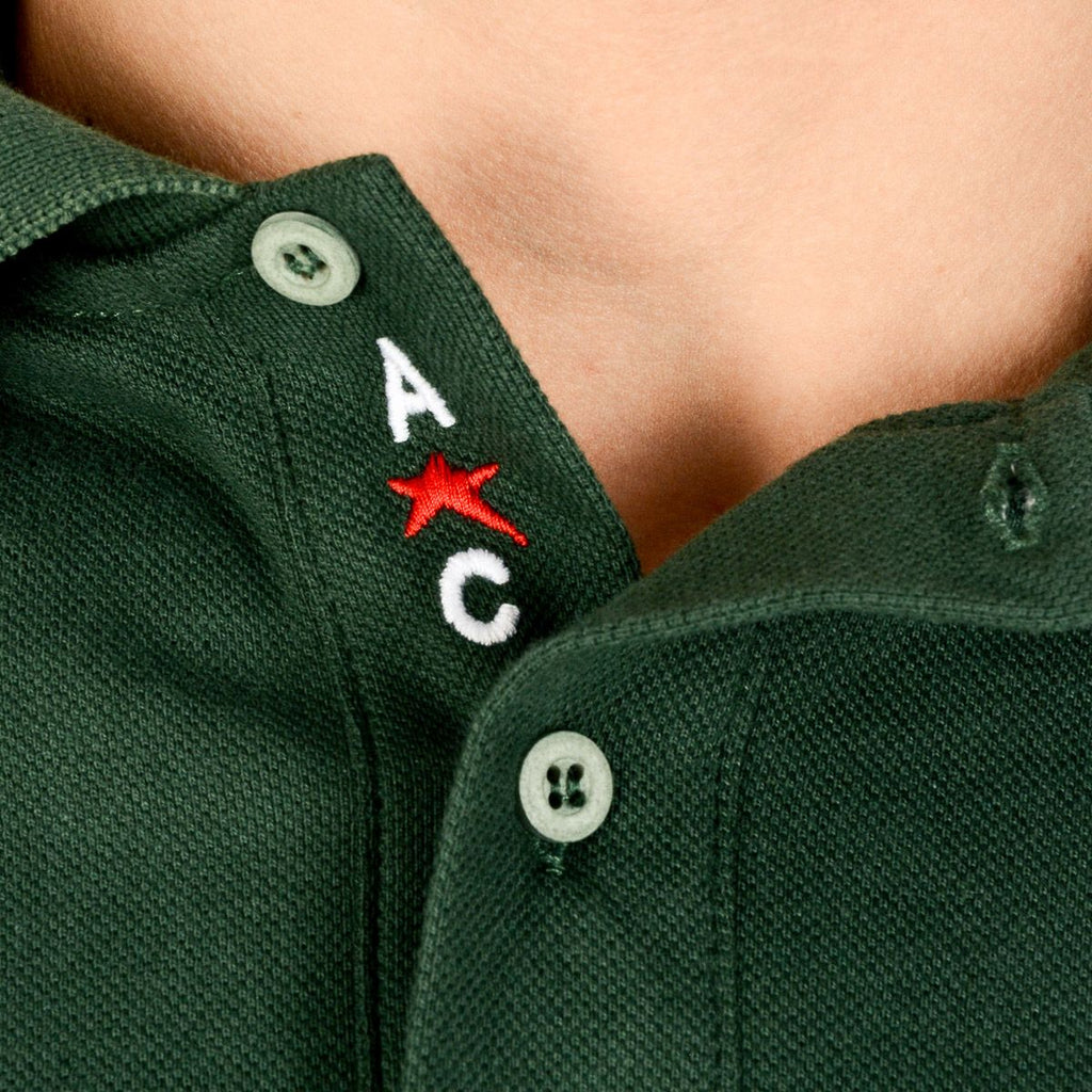 Polo da uomo Andrew Charles By Andy Hilfiger PT160 32001 ALABAMA GREEN