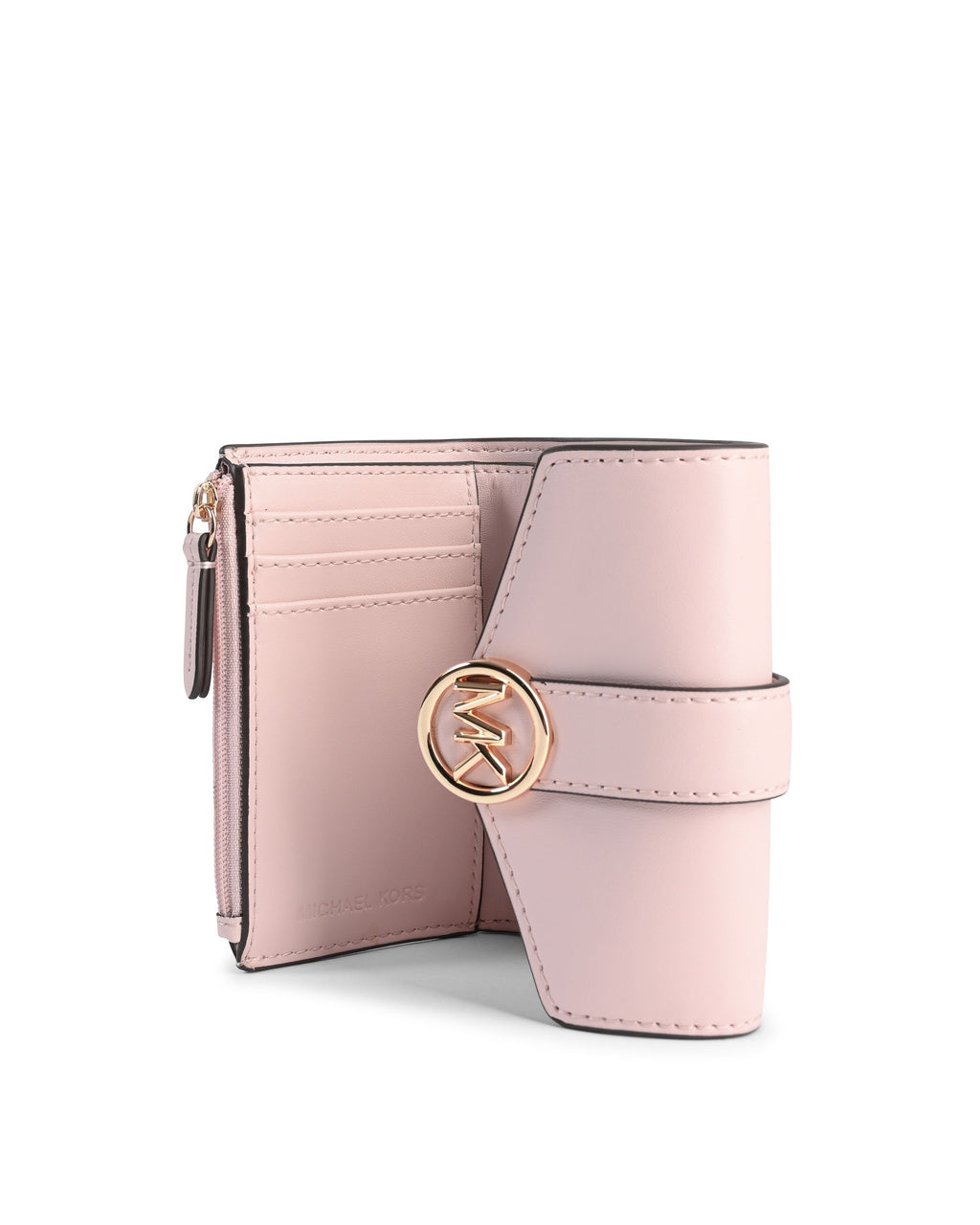 Portafoglio bifold con patta media Michael Kors 35S2GNMF8B PWD BLSH MLT