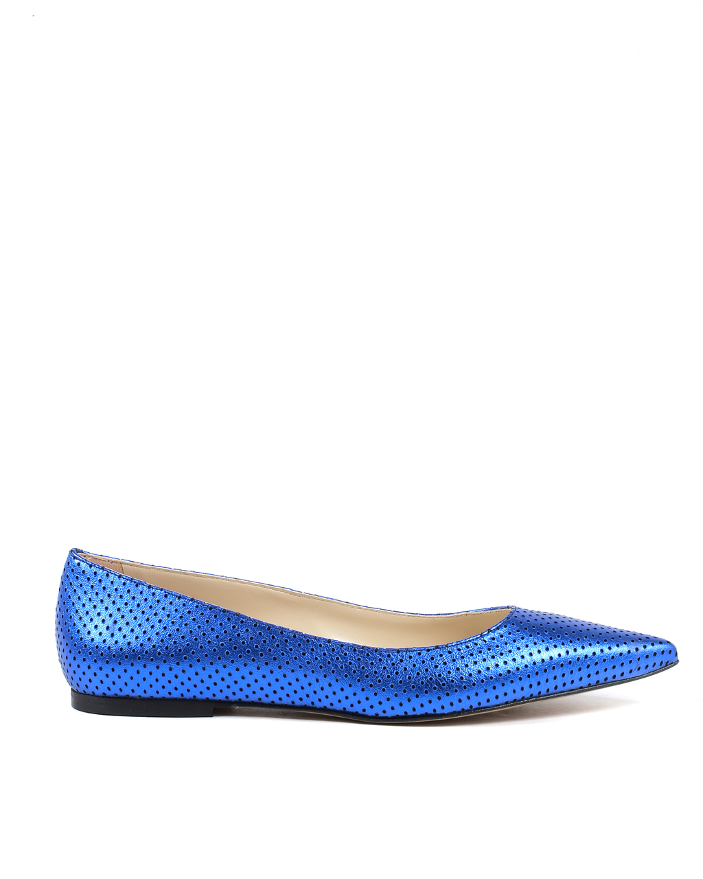 19V69 Italia Ballerina Donna Lamè Blu 4747 TRAF LAM BLU ELETTRICO