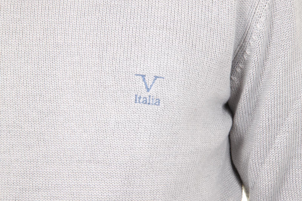 Maglione uomo girocollo V 1969 Italia 9802 GIROCOLLO GRIGIO MEDIO