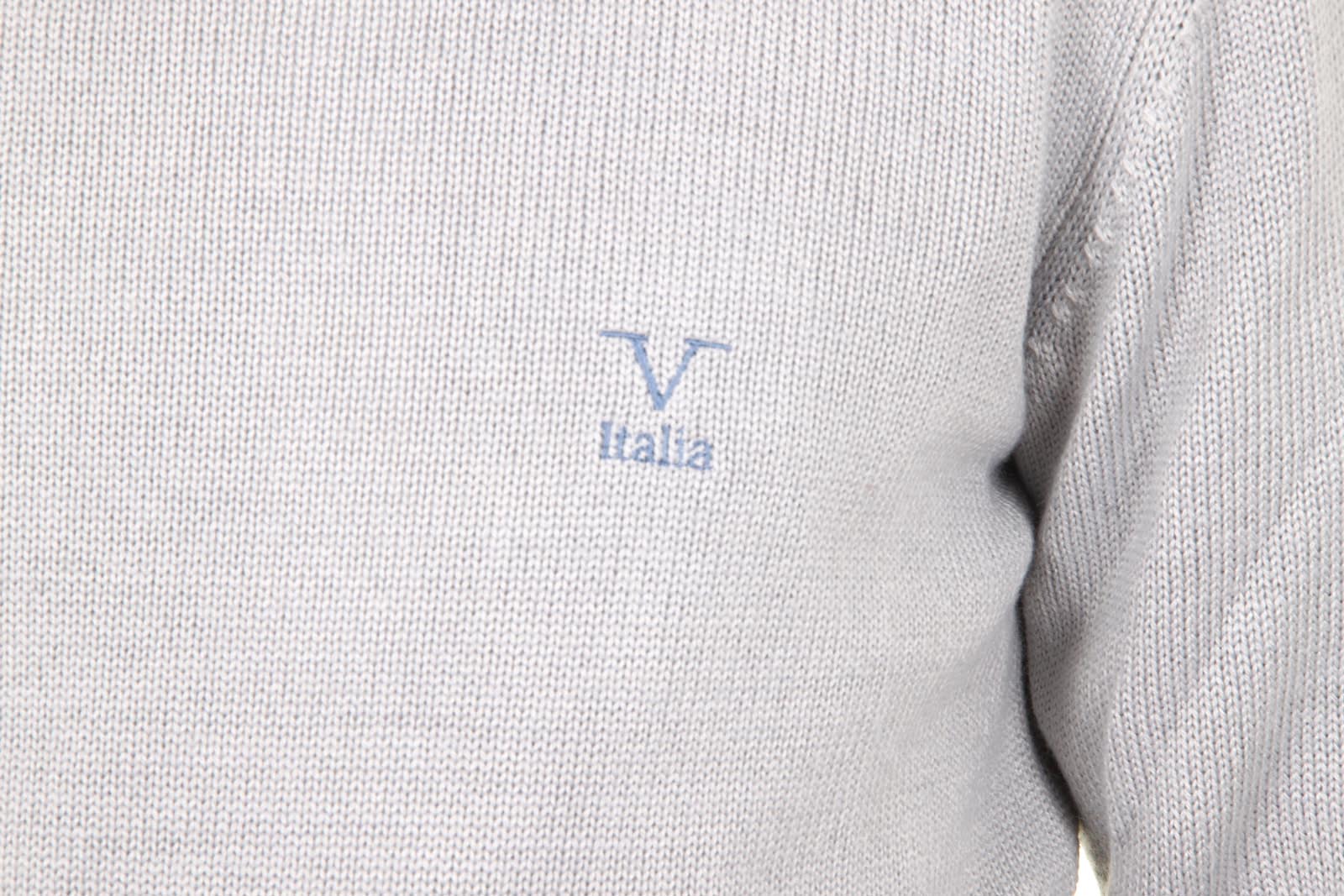 Maglione uomo girocollo V 1969 Italia 9802 GIROCOLLO GRIGIO MEDIO