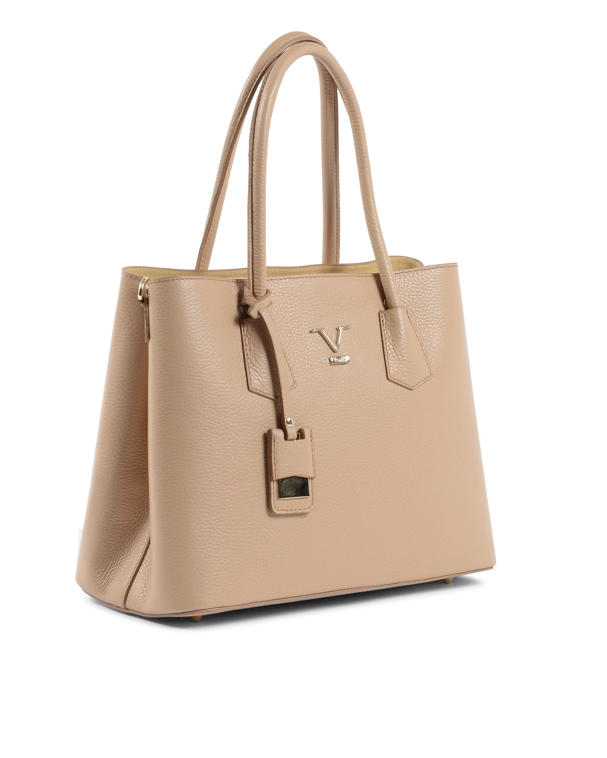 Borsa Donna V Italia Beige 10510 DOLLARO SABBIA