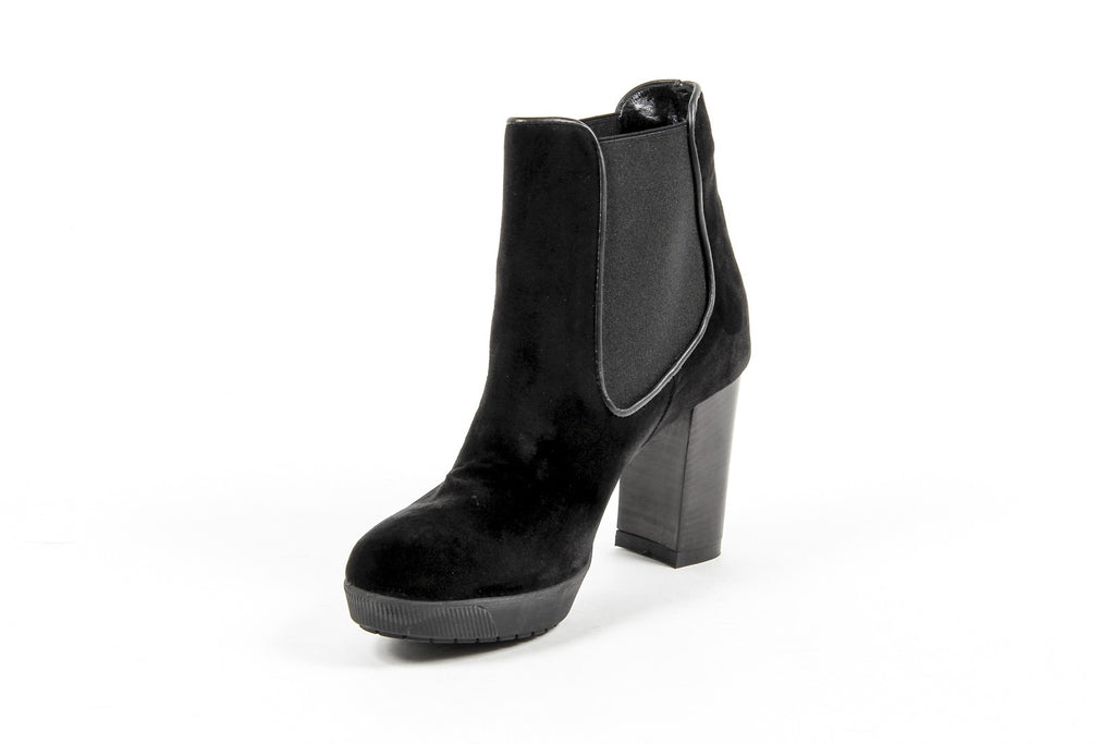 Stivaletto Donna V 1969 Italia S02 VELLUTO NERO
