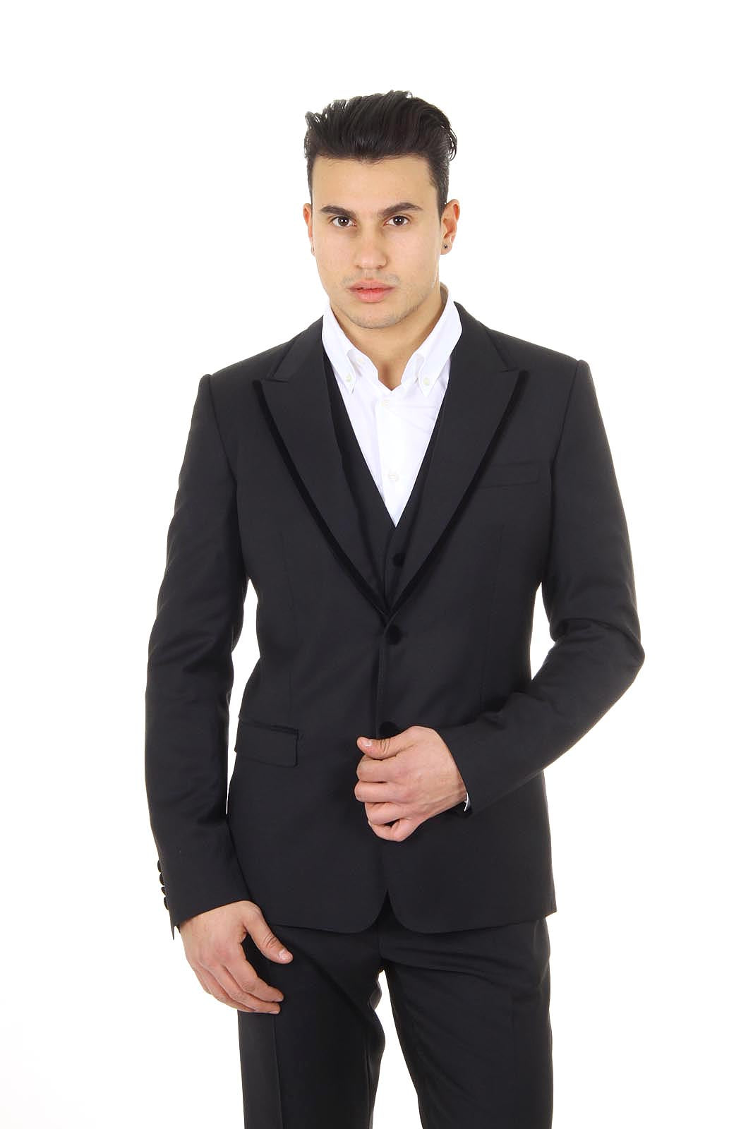 Abito uomo Dolce & Gabbana con gilet G1FFMT FUBCT N0000