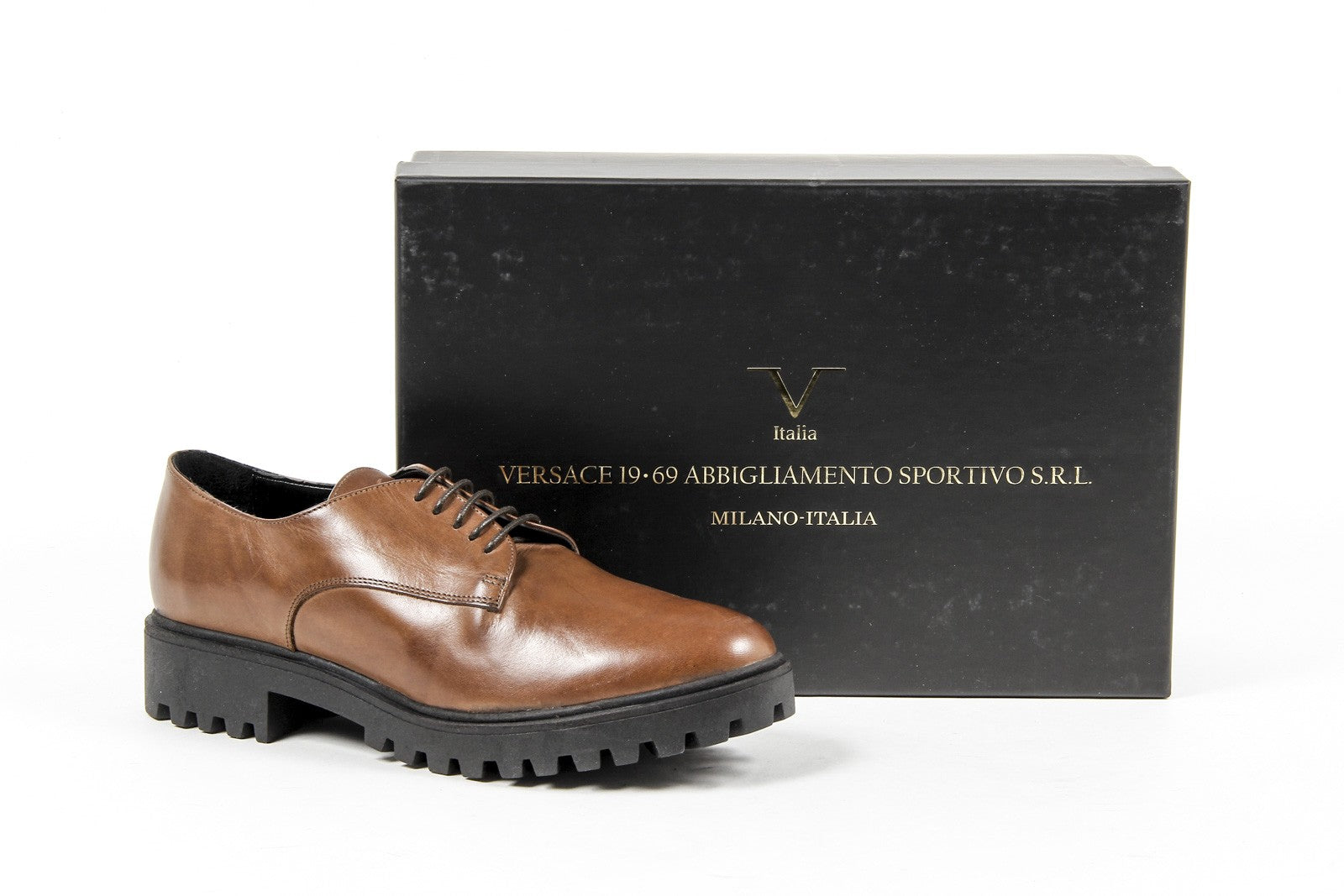 Scarpa stringata da donna V 1969 Italia C01 VITELLO MARRONE